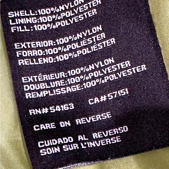 🧥🎿 GUESS Neon Green‎ Quilted Puffer Jacket | Sz M | Hooded Ski Snowboard USA - Picture 9 of 10